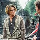 Johnny Depp and Timothy Hutton in Secret Window (2004)