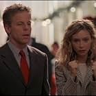 Calista Flockhart and Greg Germann in Ally McBeal (1997)