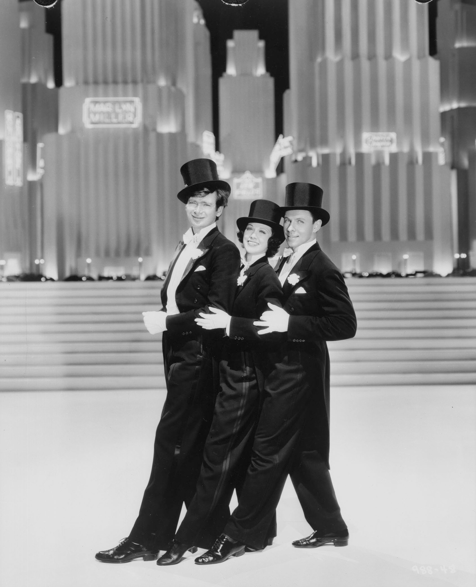 Buddy Ebsen, Eleanor Powell, and George Murphy in Broadway Melody of 1938 (1937)