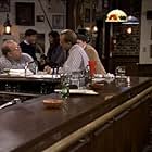 George Wendt, Cameron Thor, and Paul Willson in Cheers (1982)