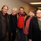 David Crosby, Geoffrey Gilmore, Graham Nash, Stephen Stills, and Neil Young at an event for CSNY/Déjà Vu (2008)