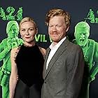 Kirsten Dunst and Jesse Plemons at an event for Civil War (2024)