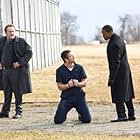 Colm Meaney, Jamie Foxx, and Gerard Butler in Law Abiding Citizen (2009)