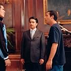 Brandon Molale, Peter Gallagher, and Adam Sandler in "Mr. Deeds"