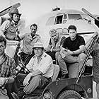 Mel Gibson, Robert Downey Jr., Marshall Bell, David Bowe, Ned Eisenberg, Art LaFleur, and Tim Thomerson in Air America (1990)