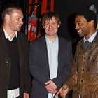 Joel Edgerton, Chiwetel Ejiofor, and Julian Jarrold at an event for Kinky Boots (2005)