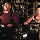 Laurence Fishburne and Jada Pinkett Smith in The Matrix Revolutions (2003)