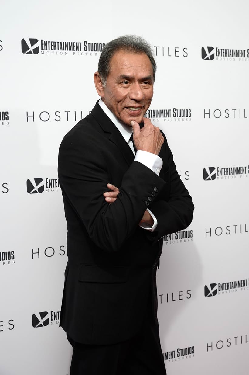 Wes Studi at an event for Hostiles (2017)