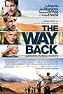 Ed Harris, Colin Farrell, Jim Sturgess, Saoirse Ronan, and Alexandru Potocean in The Way Back (2010)
