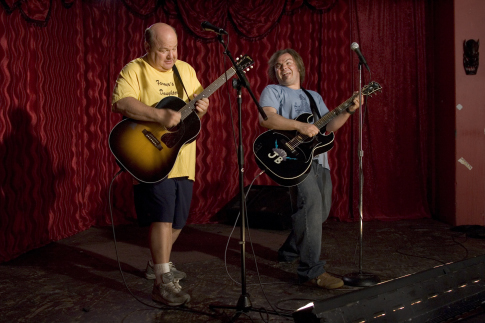 Jack Black, Kyle Gass, and Tenacious D in Tenacious D in the Pick of Destiny (2006)