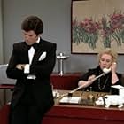 Pierce Brosnan and Doris Roberts in Remington Steele (1982)