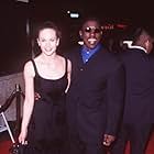 Diane Lane and Wesley Snipes at an event for Murder at 1600 (1997)