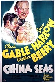 Clark Gable, Wallace Beery, and Jean Harlow in China Seas (1935)