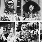 John Belushi, Dan Aykroyd, Bill Murray, Chevy Chase, Eddie Murphy, Jane Curtin, Laraine Newman, Joe Piscopo, and Gilda Radner in Saturday Night Live (1975)