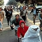 C. Thomas Howell, Henry Thomas, Sean Frye, Robert MacNaughton, K.C. Martel, and Pat Welsh in E.T. the Extra-Terrestrial (1982)