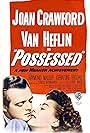 Joan Crawford and Van Heflin in Possessed (1947)