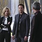 Calista Flockhart and Peter Facinelli in Supergirl (2015)
