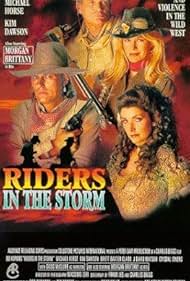 Bo Hopkins, Morgan Brittany, Kim Sill, and Michael Horse in Riders in the Storm (1995)