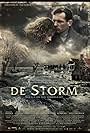 Barry Atsma and Sylvia Hoeks in De storm (2009)