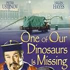 Peter Ustinov and Helen Hayes in One of Our Dinosaurs Is Missing (1975)