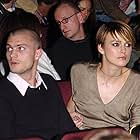 Steven Soderbergh, Keira Knightley, and Jamie Dornan at an event for The Jacket (2005)