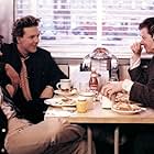 Kevin Bacon, Mickey Rourke, Tim Daly, and Daniel Stern in Diner (1982)