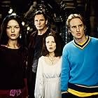 Liam Neeson, Lili Taylor, Catherine Zeta-Jones, and Owen Wilson in The Haunting (1999)