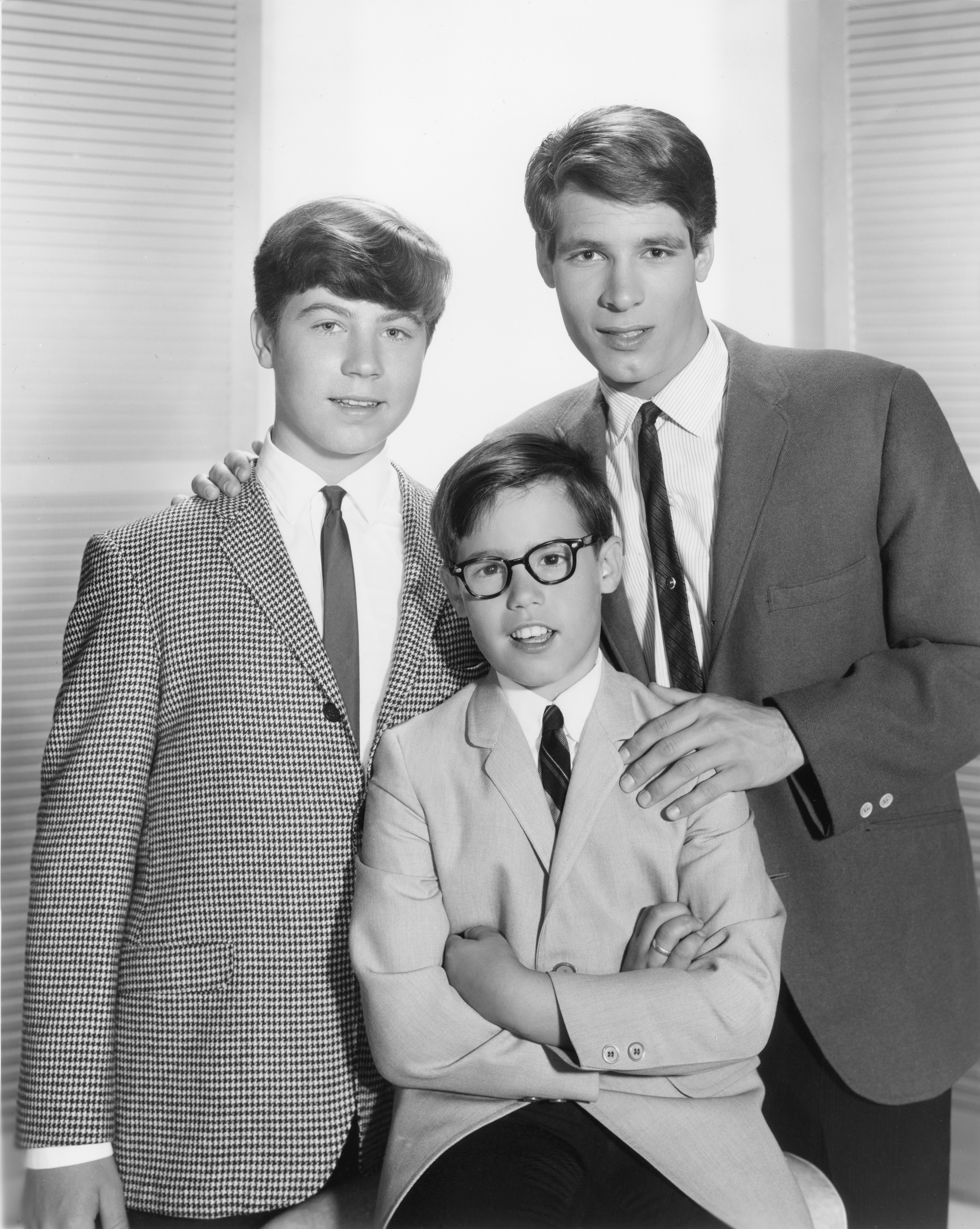 Don Grady, Barry Livingston, and Stanley Livingston in My Three Sons (1960)