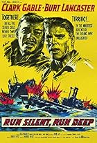 Clark Gable and Burt Lancaster in Run Silent Run Deep (1958)