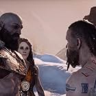 Jeremy Davies, Danielle Bisutti, and Christopher Judge in God of War (2018)