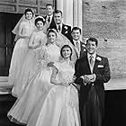 Dean Martin, John Archer, Anna Maria Alberghetti, Eva Bartok, Stephen Dunne, Lisa Gaye, Dewey Martin, and Lisa Montell in Ten Thousand Bedrooms (1957)