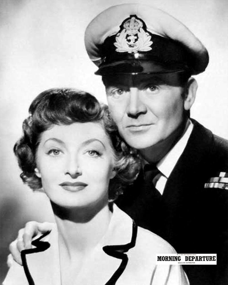 Helen Cherry and John Mills in Operation Disaster (1950)