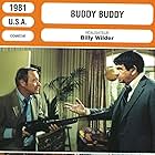 Jack Lemmon, Walter Matthau, Klaus Kinski, and Paula Prentiss in Buddy Buddy (1981)
