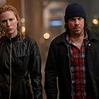 Christian Kane and Beth Riesgraf in Leverage: Redemption (2021)