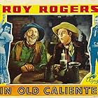 Roy Rogers, Katherine DeMille, and George 'Gabby' Hayes in In Old Caliente (1939)