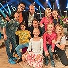 Annette Frier, Johannes B. Kerner, Rolando Villazón, Carmen Nebel, Max Giermann, and Faye Montana in Das Spiel beginnt! (2015)