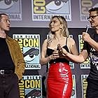 Pedro Pascal, Vanessa Kirby, and Joseph Quinn at an event for The Fantastic Four: First Steps (2025)