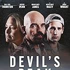 Billy Bob Thornton, Robin Wright, and Hopper Penn in Devil's Peak (2023)