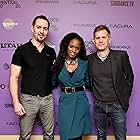 John Nein, Zangro, and Maïmouna Doucouré at an event for Cuties (2020)