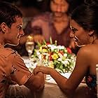 Josh Hutcherson and Claudia Traisac in Escobar: Paradise Lost (2014)