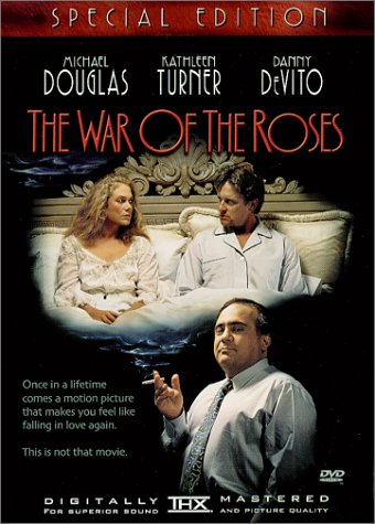 Michael Douglas, Danny DeVito, and Kathleen Turner in The War of the Roses (1989)