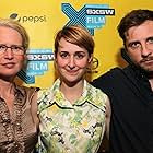 Alison Bagnall, Kentucker Audley, and Joslyn Jensen at an event for Funny Bunny (2015)