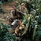 Stefan Arngrim, Linden Chiles, Kurt Kasznar, and Heather Young in Land of the Giants (1968)