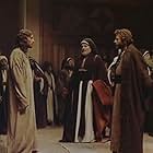 James Mason, Ian Holm, and Robert Powell in Jesus of Nazareth (1977)
