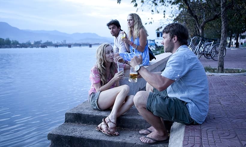 Joel Edgerton, Felicity Price, Antony Starr, and Teresa Palmer in Wish You Were Here (2012)