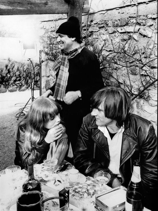 Gérard Depardieu, Isabelle Huppert, and Maurice Pialat in Loulou (1980)