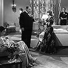 Carole Lombard, Mischa Auer, Alice Brady, Eugene Pallette, and Gail Patrick in My Man Godfrey (1936)