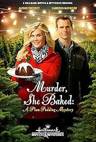 Cameron Mathison and Alison Sweeney in Murder, She Baked: A Plum Pudding Mystery (2015)