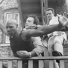 Laurence Fishburne, Jim Belushi, Richard Bright, and Eric Mansker in Red Heat (1988)