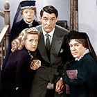 Cary Grant, Jean Adair, Josephine Hull, and Priscilla Lane in Arsenic and Old Lace (1944)